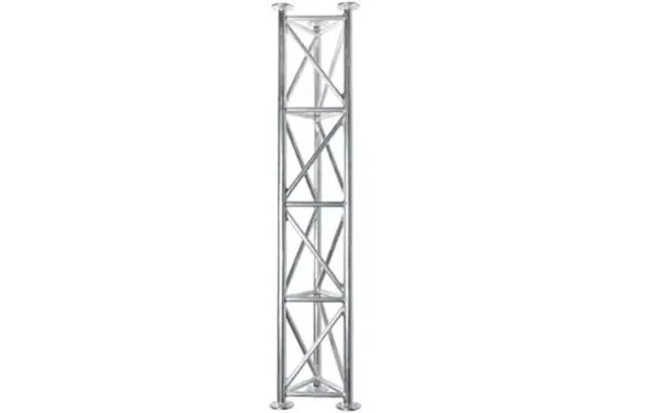 The Alupro M250 series truss mast is used primarily where architectural considerations indicate the use of a more delicate and less visible structure.