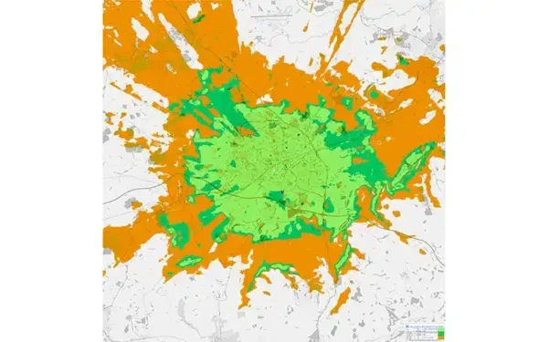 Broadcast Coverage Map – Associated Broadcast Consultants