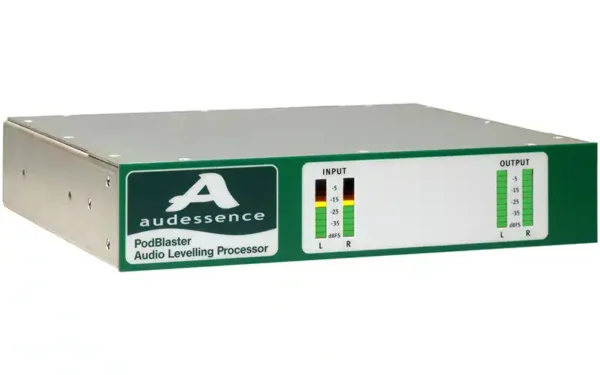 Audessence PodBlaster – Compact Broadcast Audio Processor for Podcasts & Streaming