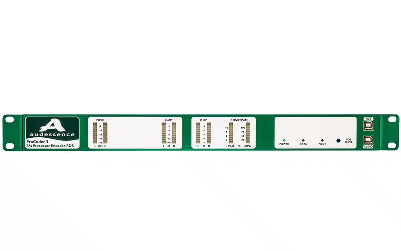 Audessence ProCoder-3 – Advanced FM Broadcast Audio Processor & MPX Encoder