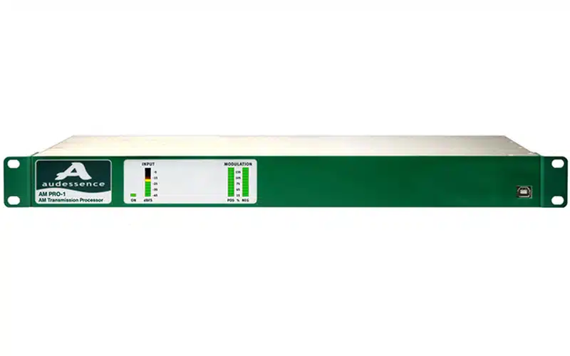 The Audessence AM PRO-1 is a high-performance AM broadcast audio processor