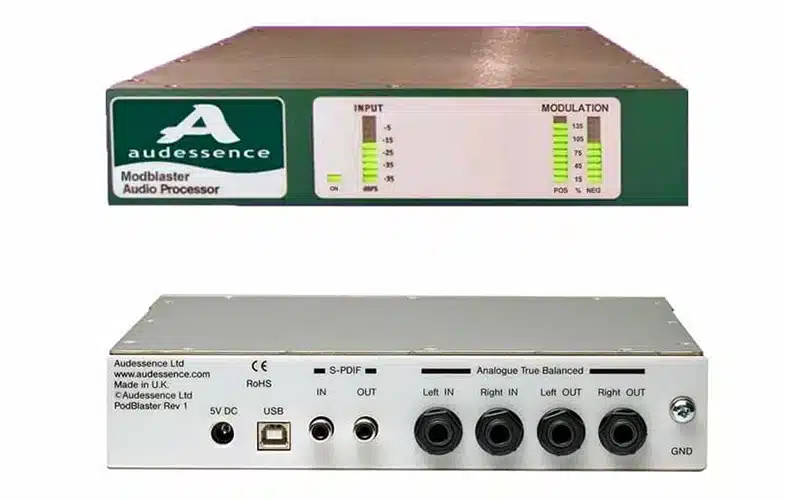 The Audessence ModBlaster is a semi-professional unit featuring professional-grade components.