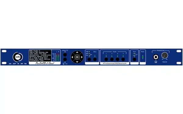 The Audio Design ProDAB-1 Plus professional DAB Receiver allows you to monitor and control with confidence from anywhere