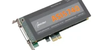 The AudioScience ASI5740 is a professional-grade 4-channel CobraNet sound card designed for high-quality multi-channel audio networking applications.