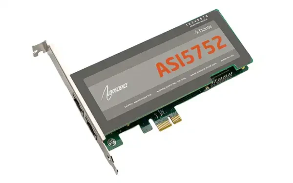 AudioScience ASI5752 Dante®-enabled sound card