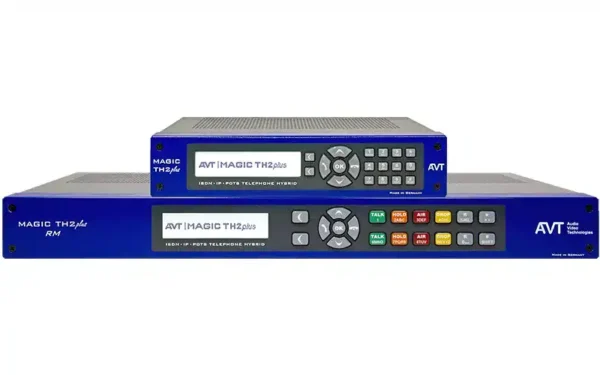 AVT MAGIC TH2plus V2 – 2-Line VoIP Telephone Hybrid for Broadcast Studios