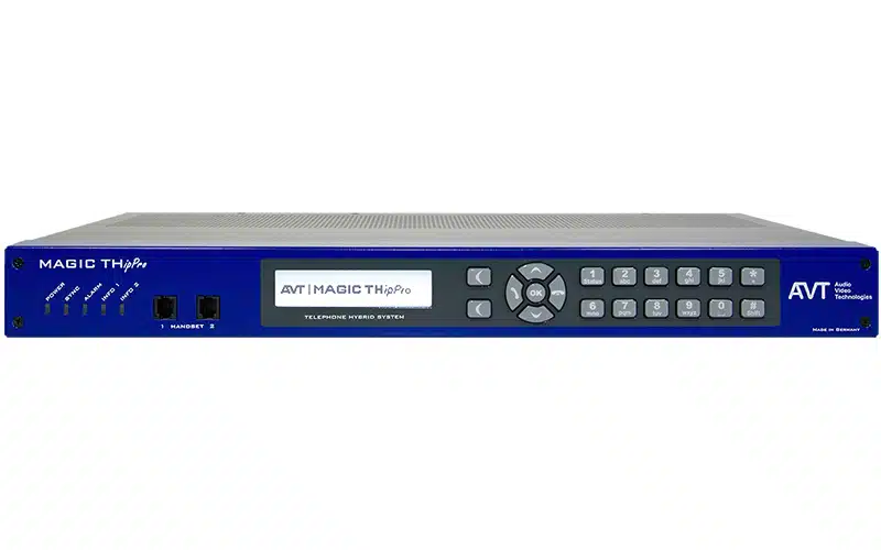 AVT MAGIC THipPro – Multi-Line VoIP Telephone Hybrid for Broadcast Studios