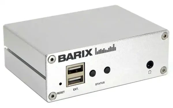 Barix AUDIOPOINT 3.0 – Near Lip-Sync IP Audio Encoder