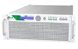 The DB Broadcast KFG NEXT 3500 3.5kW amplifier is available with either an air cooling system or an advanced liquid cooling system for extended lifespan.