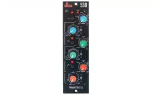 The dbx 530 Parametric EQ offers a unique degree of equalization flexibility in the popular 500 Series format.
