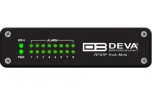 DEVA Compact RF2IP Hub – IP RF Signal Monitoring Interface