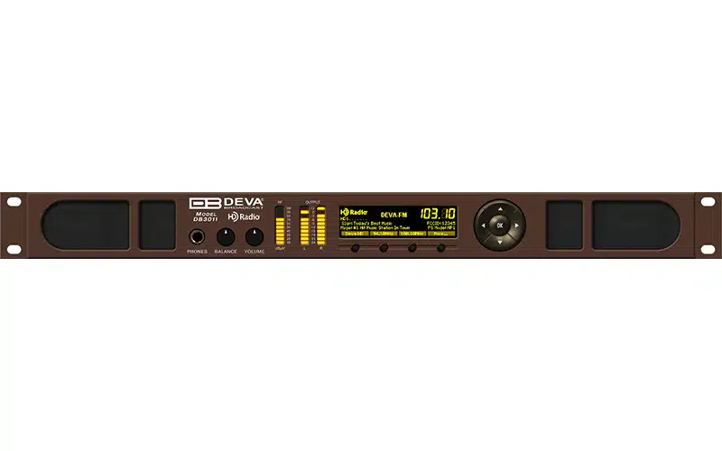DEVA DB3011 – FM & IP Audio Monitoring Receiver with RDS
