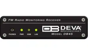 DEVA DB45 FM Monitoring Receiver – Compact 1U DSP Signal Monitor