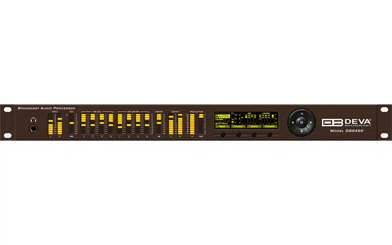 DEVA DB6400 – FM & HD Audio Processor with RDS Encoder