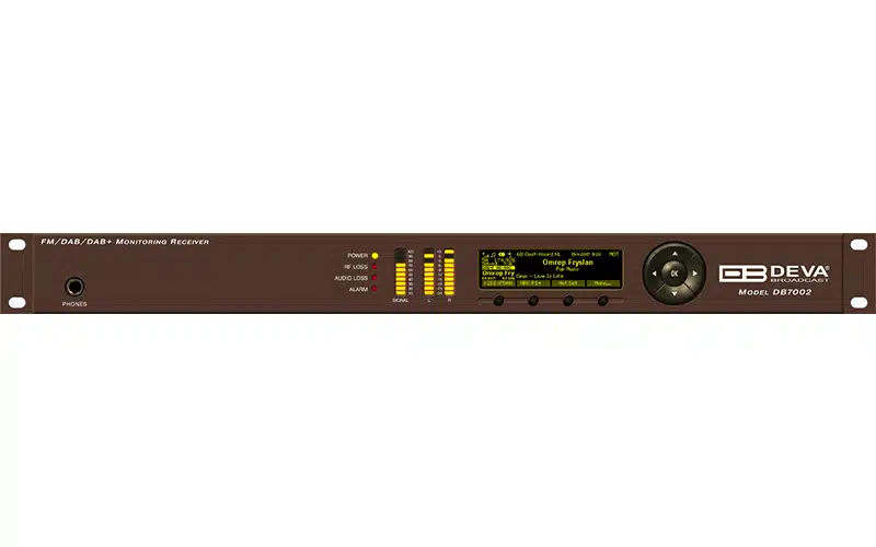 DEVA DB7002 – FM Broadcast Monitoring Receiver with RDS & IP Audio