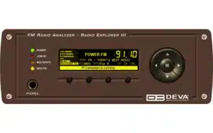 DEVA Radio Explorer III FM – Handheld FM Signal Analyzer with GPS Logging