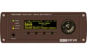 DEVA Radio Explorer III DAB – Portable DAB/DAB+ Signal Analyzer with GPS