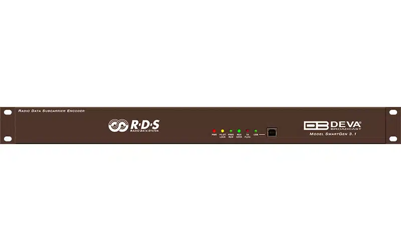DEVA SmartGen 3.1 – Professional RDS/RBDS Encoder for Broadcasters