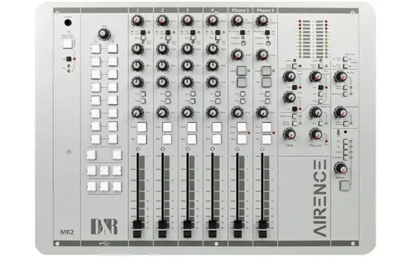 The D&R AIRENCE-USB Broadcast Mixer is an industry-leading choice for professional and semi-professional radio broadcasters.