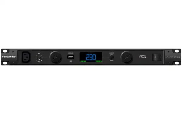 The Furman PL-PRO DMC E Power Conditioner offers advanced voltage protection and line noise filtration for professional-grade power management.