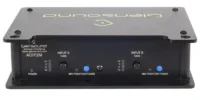 The Glensound AoIP2M is a professional 2-channel microphone amplifier designed for Dante/AES67 audio networks.