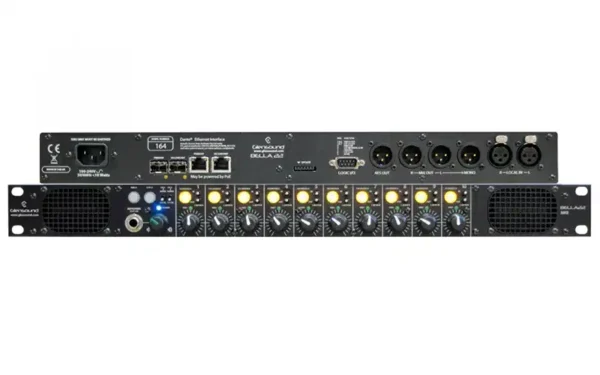 The Glensound BELLA 22 MkII is a versatile Dante/AES67 network confidence monitor