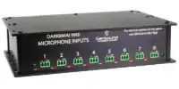The Glensound DARK8MAIP MK11 (Mic Input with phoenix connectors) is a powerful Dante/ AES67 network audio interface