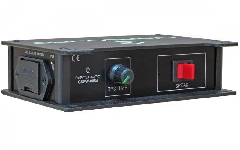 The Glensound GS-FW008 is a high-performance four-wire talkback unit designed for broadcast