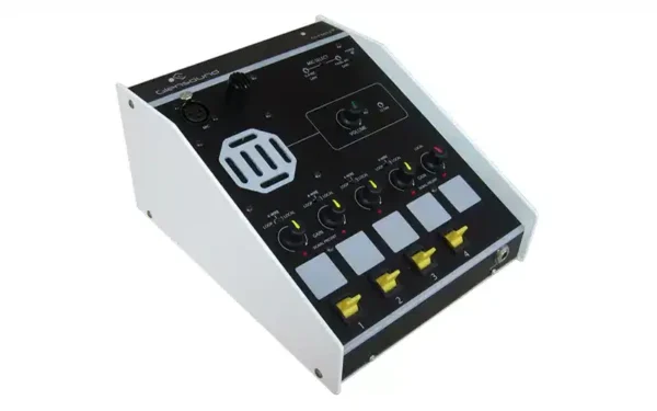 The Glensound GS-FW012 ip is a versatile 4-wire audio interface designed for integration with Dante networks
