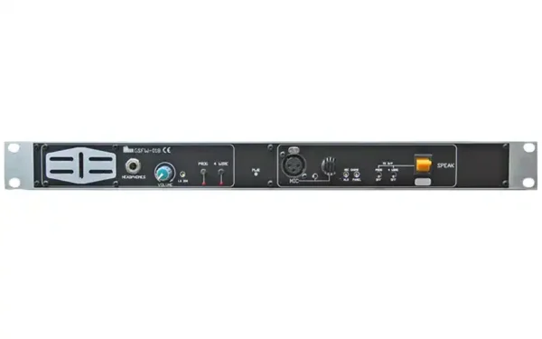 The Glensound GS-FW018 is a single-channel four-wire subrack with Integrated IFB