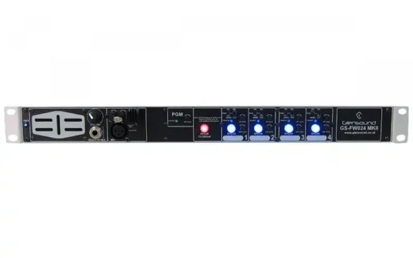 The Glensound GS-FW024 MKII is a hugely versatile 4-wire talkback unit