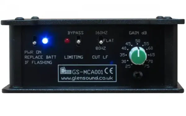 The Glensound GS-MCA001 is a high-performance microphone preamplifier