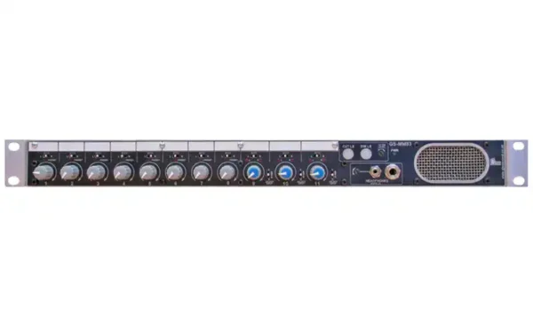 The Glensound GS-MM83 is a versatile audio monitoring unit designed for broadcast