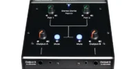 The Glensound Virgil D2P is a headphone monitoring solution designed for two users sitting next to each other who need to monitor one or two stereo sources.