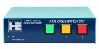 The Henry Engineering AES DigiSwitch 3X1 is just what you need to switch AES digital audio