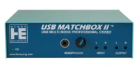 The Henry Engineering USB MATCHBOX II is a professional USB-to-XLR multi-mode stereo audio codec. It provides unparalleled audio performance with the ease of USB connectivity.
