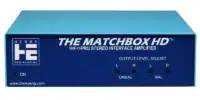 Whenever you need to connect consumer gear to professional equipment the Henry Engineering Matchbox-HD is the way to go