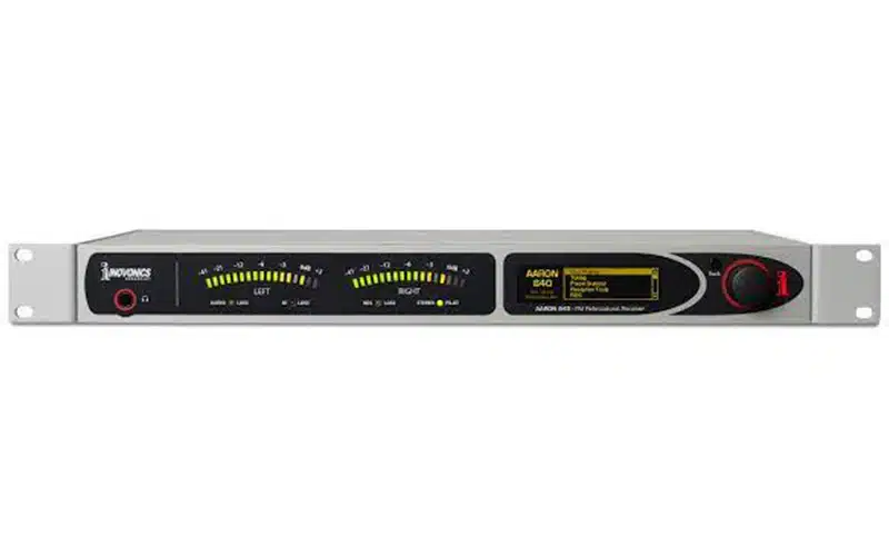 The Inovonics AARON 640 is a premium FM rebroadcast/translator receiver developed to meet challenging reception scenarios.