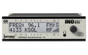 Inovonics 645 FM/RDS SiteStreamer – Remote FM Monitoring Receiver
