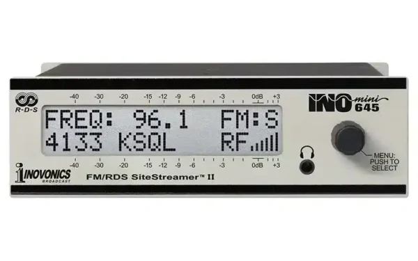 inovonics inomini 645 fm sitestreamer ii remote signal monitor