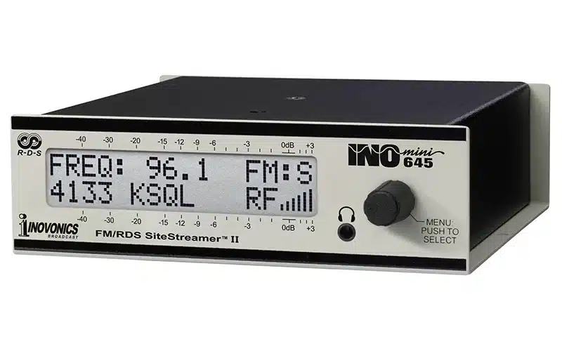 Inovonics 645 Fm Sitestreamer Angle