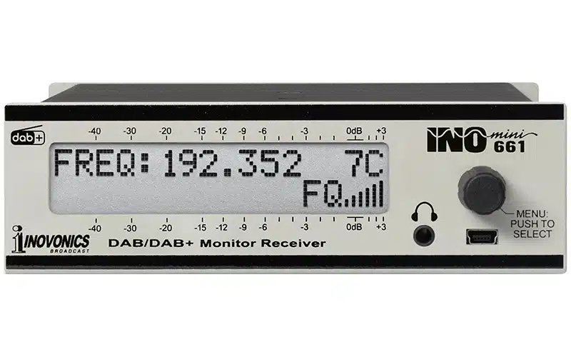 The Inovonics 661 DAB+ is Inovonics’ second-generation