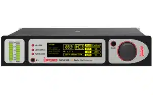 The Inovonics SOFIA 568 HD-Radio SiteStreamer+ provides analog