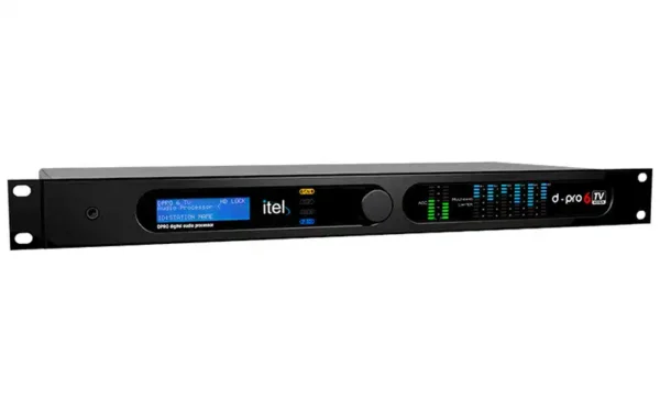 The ITEL DPRO6 TV is a digital multiband audio processor optimized for television broadcasting.