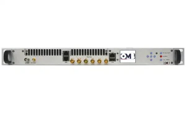 The OMB DAB 30 COMPACT transmitter offer output powers up to 30W rms in compact 1U format.