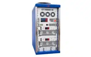 The OMB EM 10000 HE DIG (5KW+5KW) 10KW FM transmitter has been created by the OMB center of development for high efficiency transmitters.