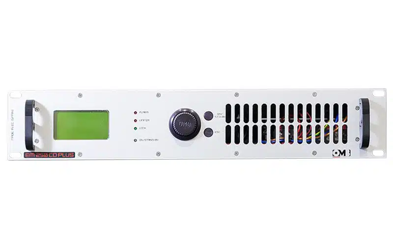 The OMB EM 25 DIG PLUS 25W FM transmitter