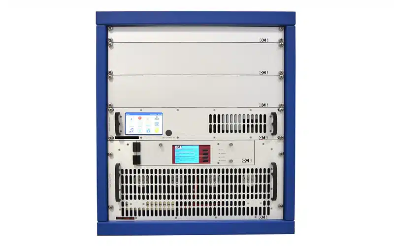 The OMB EM 3500 DDS 3500W fully digital FM transmitter has been created by the factory design center of development for DDS technology.