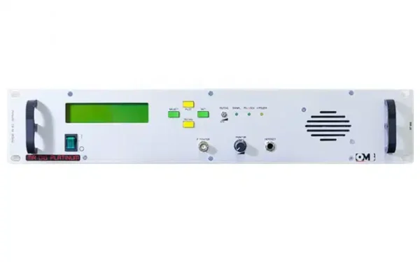 The OMB MR PLATINUM FM RECEIVER covering the 87.5-108MHz band is intended to receive the air signal in the FM band and extract the mono and MPX signals.