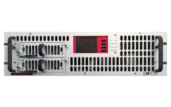The OMB FMA 2000 HE HPPS 2KW FM amplifier (Hot Plug Power Supply) has been created by the OMB center of development for high efficiency amplifiers.